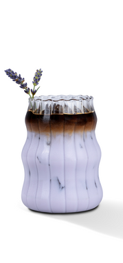 LAVENDER ICED LATTE