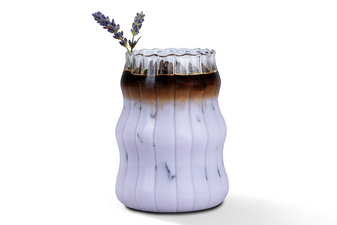 LAVENDER ICED LATTE