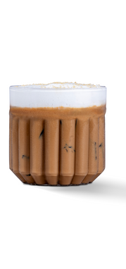 BROWN SUGAR ICED LATTE WITH COLD FOAM