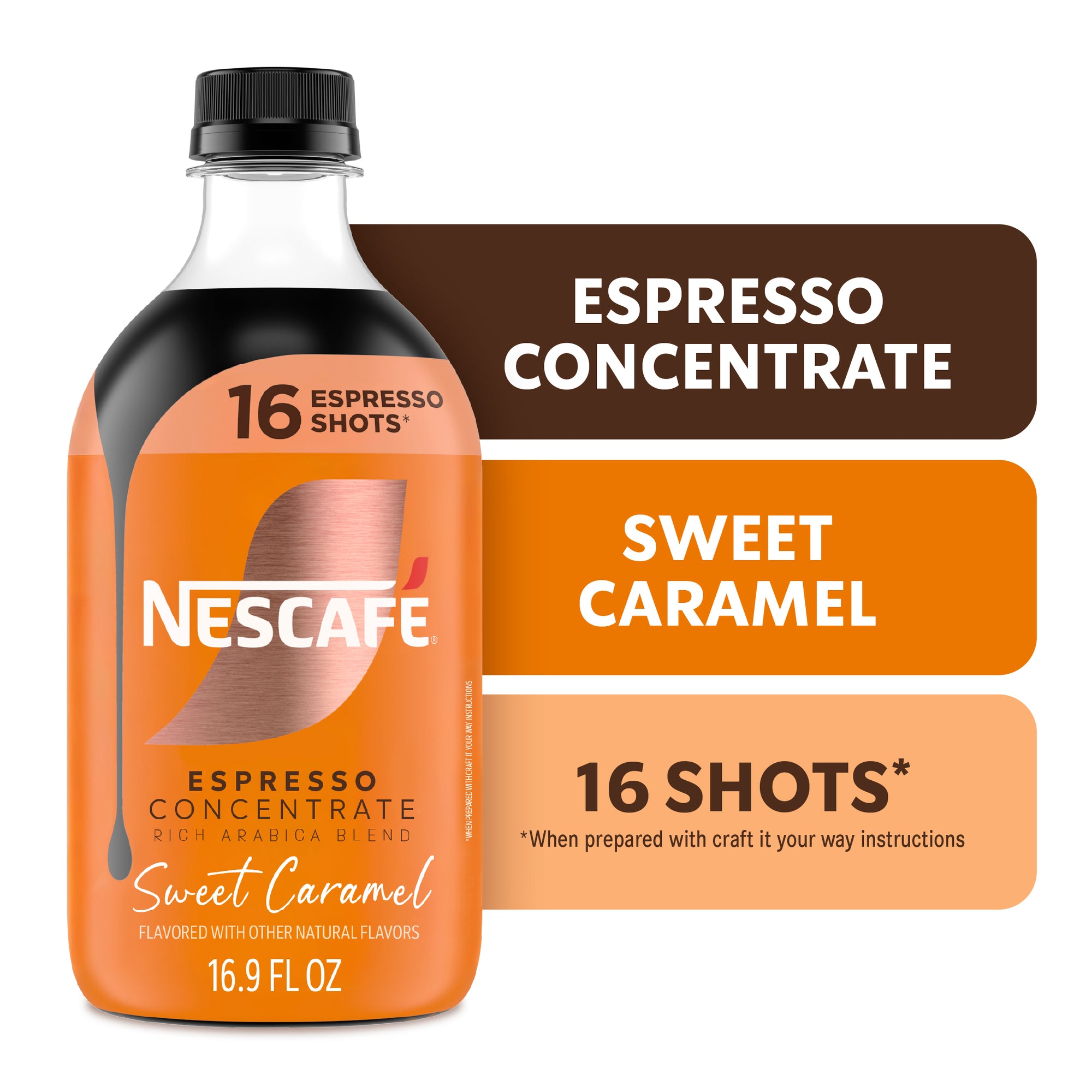 NESCAFÉ Espresso Concentrate Sweet Caramel 500ML