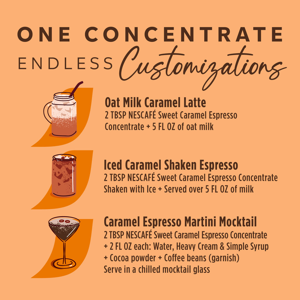 NESCAFÉ Espresso Concentrate Sweet Caramel 500ML
