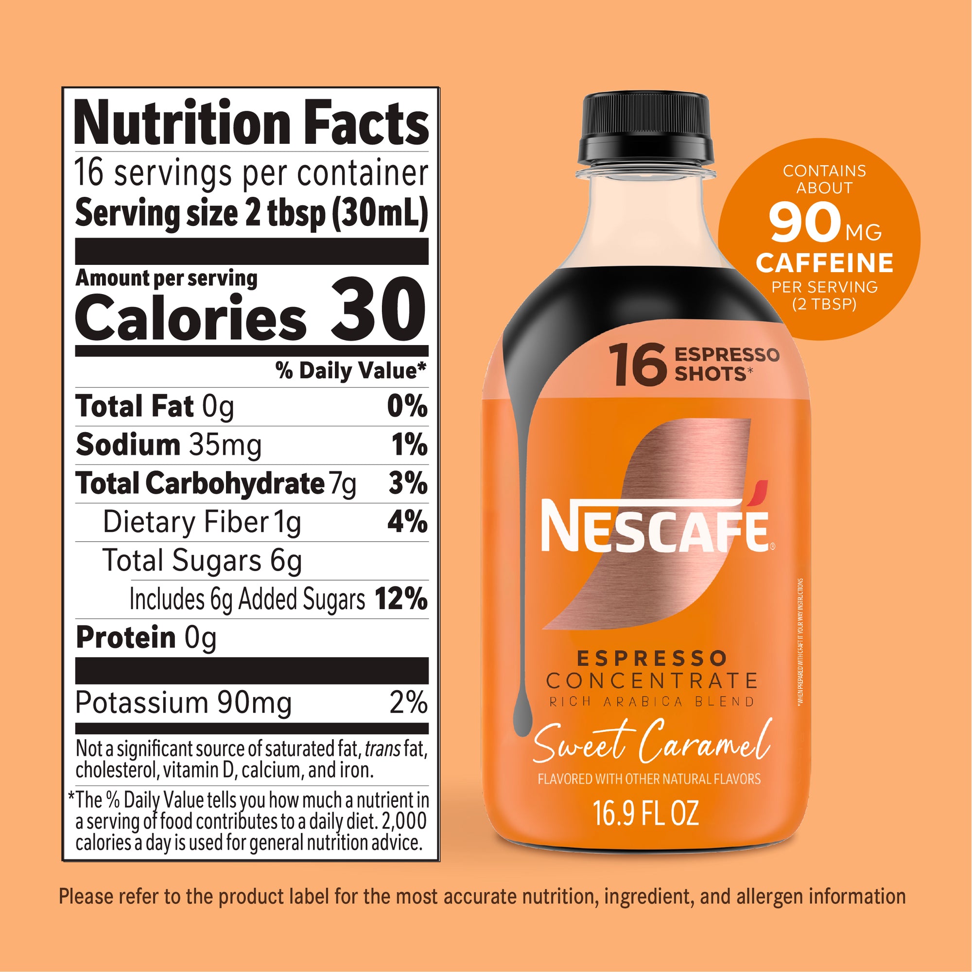 NESCAFÉ Espresso Concentrate Sweet Caramel 500ML