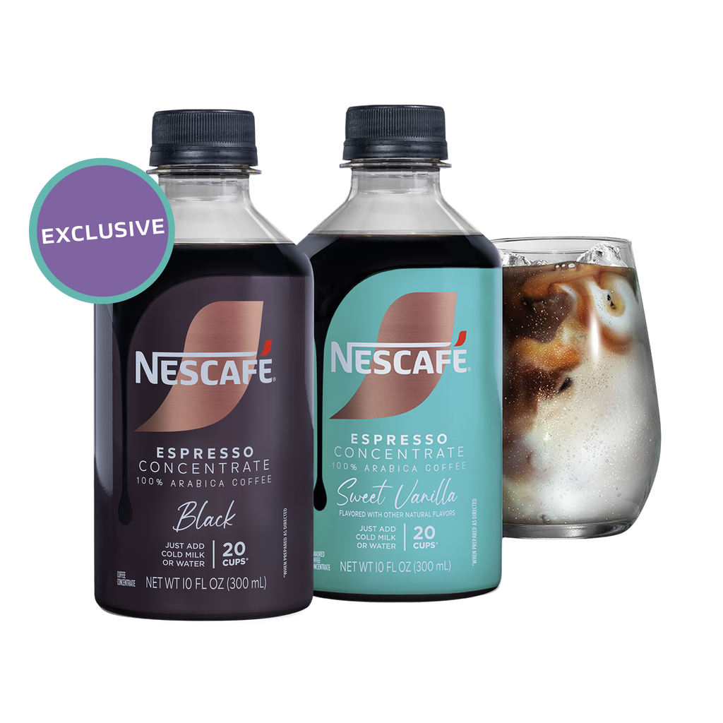 NESCAFÉ Espresso Concentrate Bundle Black & Vanilla