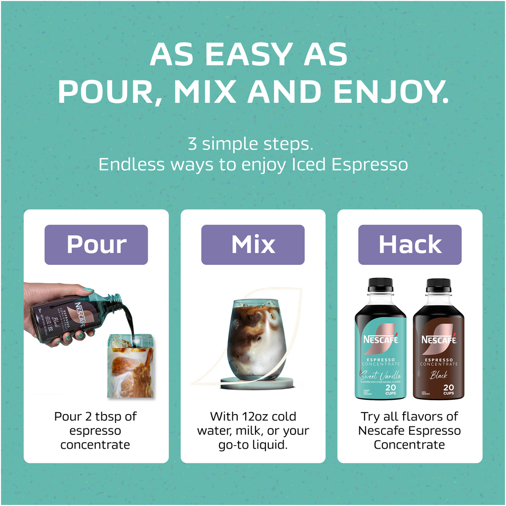 Espresso Concentrate Bundle Black & Vanilla