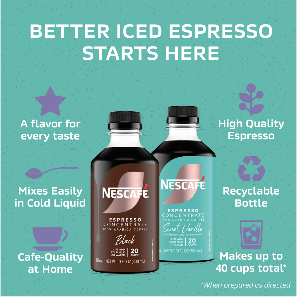 NESCAFÉ Espresso Concentrate Bundle Black & Vanilla